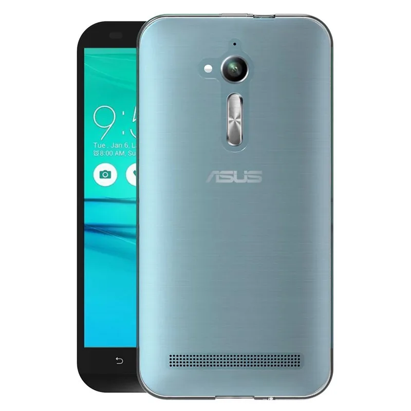 Мягкий прозрачный силиконовый чехол накладка из ТПУ для Asus Zenfone Go ZB500KL ZB ZB500 500 500KL KL
