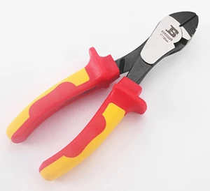 Diagonal cutter 7ich BOSI бренд VDE электрик изолированный резак плоскогубцы - Цвет: Diagonal cutter 7ich