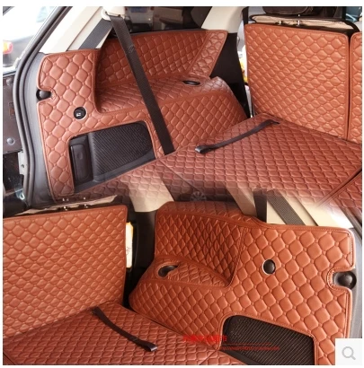 Good! Special trunk mats for Fiat Freemont 7 seats 2017-2012 waterproof boot carpets cargo liner 2016 Free shipping | Автомобили и