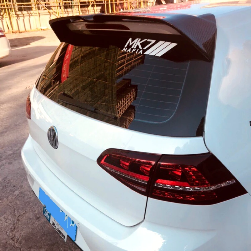 Высокое качество задний багажник спойлер для Volkswagen Golf 7 VII спойлер из углеродного волокна для MK7 GTI R