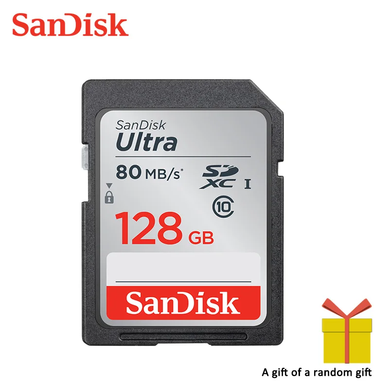 Высокая Скорость sandisk SD карты TF карта, карта памяти Micro SD Class10 16 Гб оперативной памяти, 32 Гб встроенной памяти, 64 ГБ 128 80 МБ/с. флэш-реальные Ёмкость палка ручной стабилизатор для Камера - Емкость: 128 ГБ