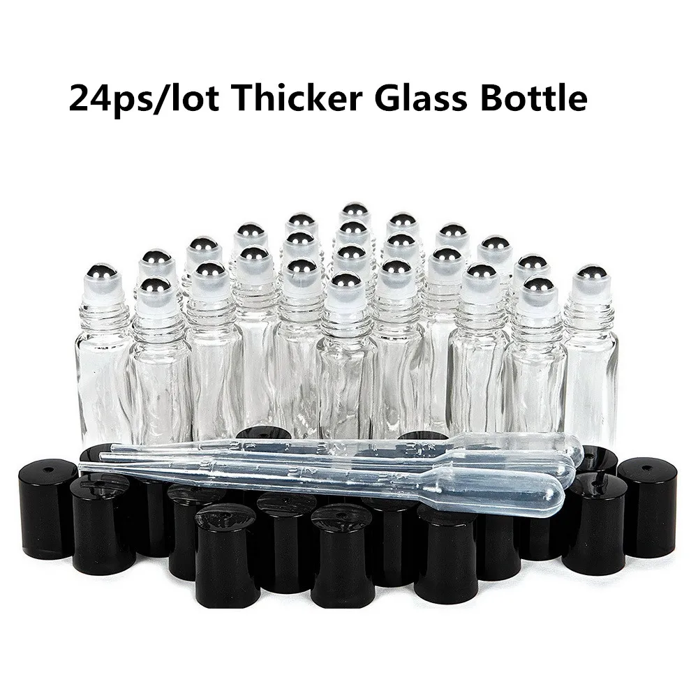 Флакон для ароматерапии с шариком из нержавеющей стали 10 мл | Красота и здоровье