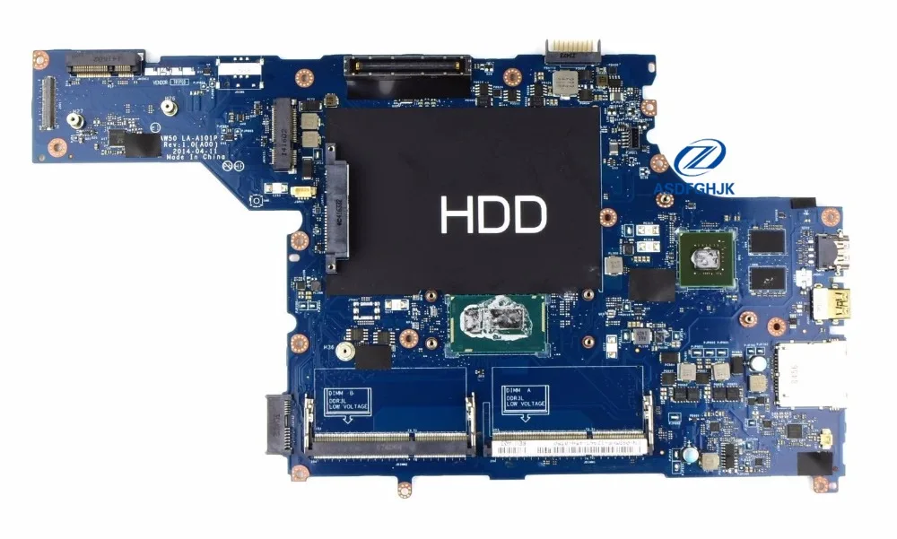 Для Dell Latitude E5540 Материнская плата ноутбука w/ i7 4600U 2 1 ГГц Процессор 8D5VP 08D5VP CN la a101p