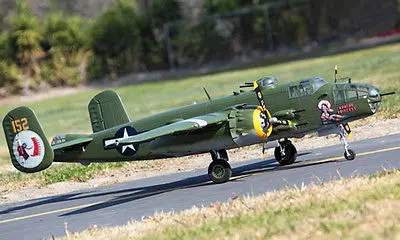 Scale skyflight LX 2 м B25 Apache принцессы пропеллер RC приводимого в движение с помощью электропривода Самолет Модель RTF TH03132
