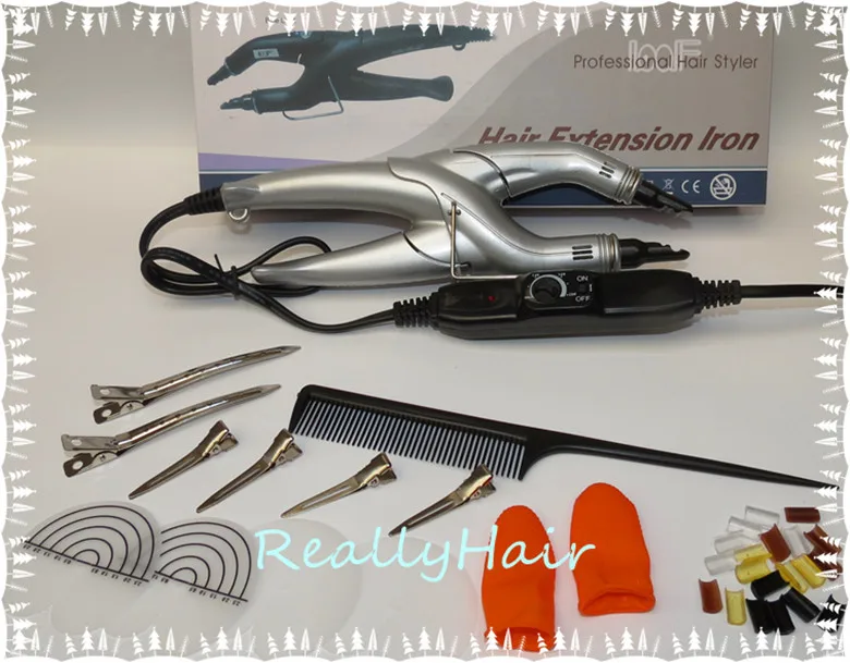 Бесплатная доставка шиньон для наращивания волос железная кожа набор