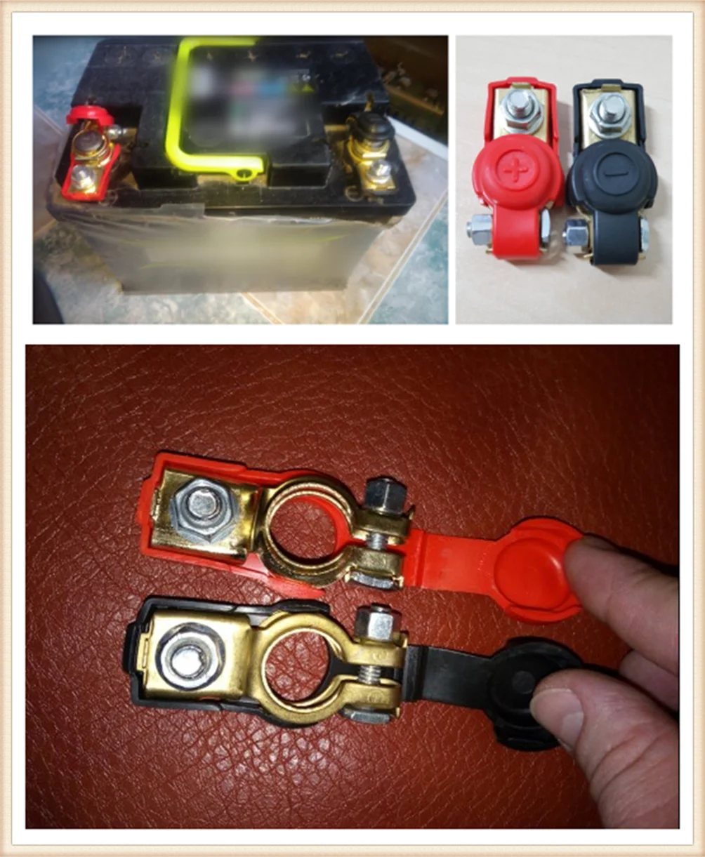 Автомобильная аккумуляторная Клемма БЫСТРОРАЗЪЕМНАЯ медная Зажимная Крышка для