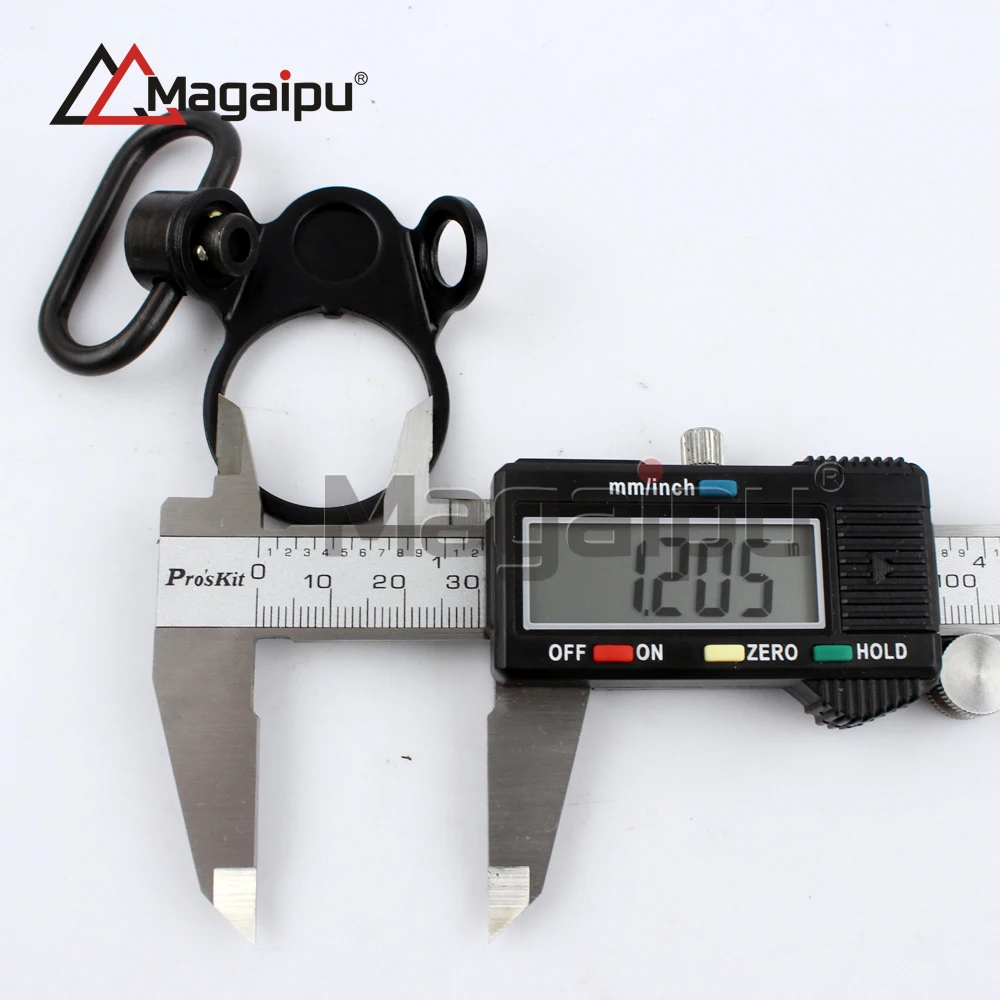 Magaipu Dual Side Full Steel End Plate Ambidextrous QD Sling Mount Adapter Attachment Push Button For Airsoft | Спорт и развлечения