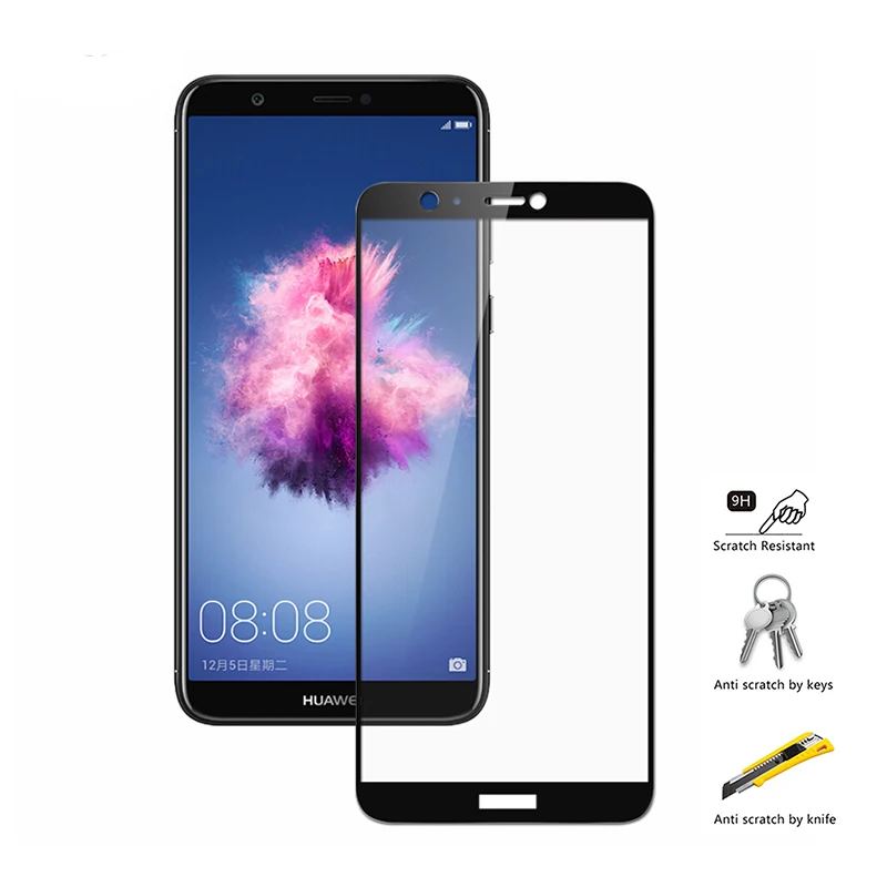 Защитное стекло для экрана Huawei P smart 2019 plus полное покрытие защита дисплея
