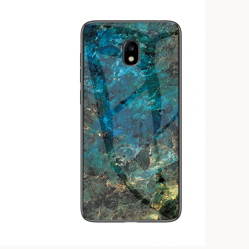 style 03 Для samsung Galaxy J3, J5, J7 года ЕС чехол мрамор зерна жесткий закаленное стекло защитный чехол на заднюю панель для samsung j330 j530 j730 - Цвет: style 03