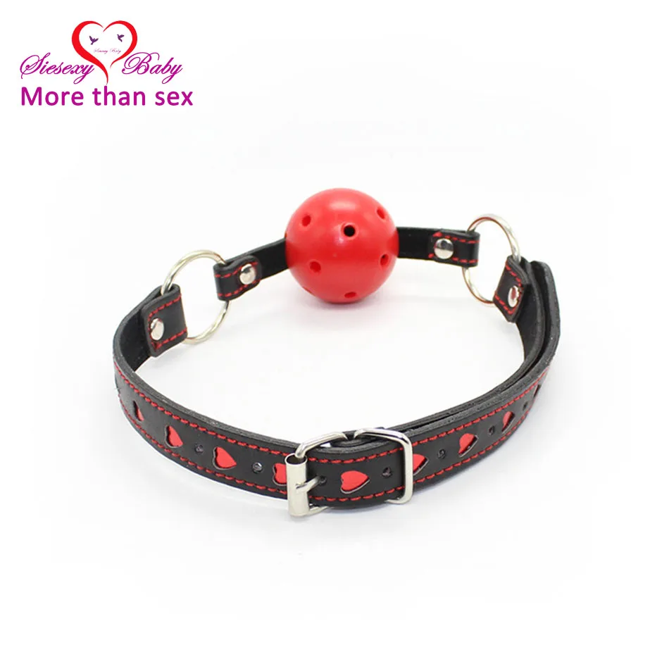 Искусственная кожа красная повязка на сердце кляп для рта пероральной фиксации