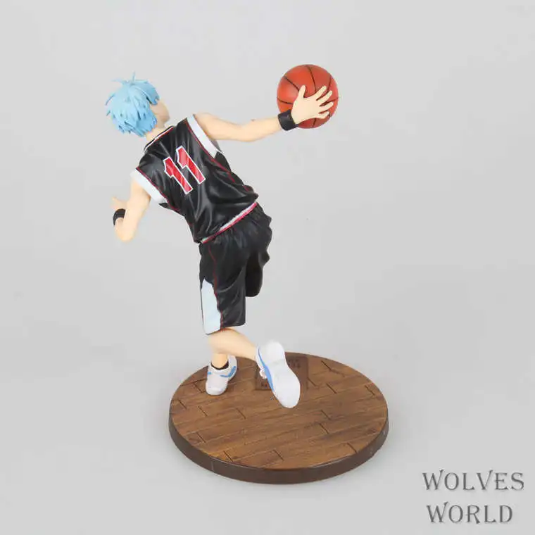 Huong аниме Куроко Баскетбол 18 см Tetsuya Kuroko ПВХ фигурка Коллекционная модель игрушки
