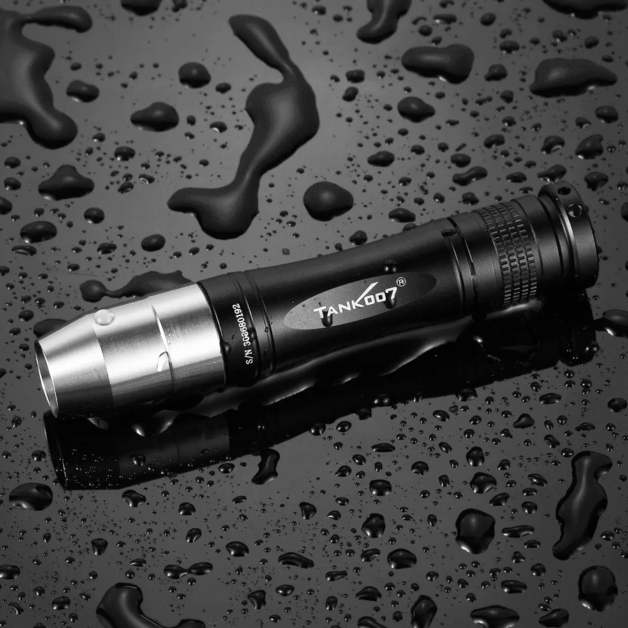 

TANK007 TK568 1-Mode CREE Q5 LED Yellow Light Flashlight for Jade Jewellry Appraisal FREE Shipping