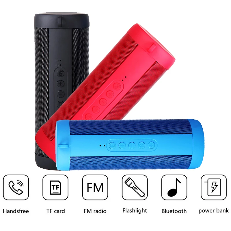 Топ портативный V4.0 беспроводной Bluetooth динамик с светодиодный водонепроницаемый