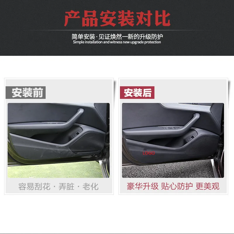 Противоударная накладка на дверь для Audi A4L Q3 Q5 Q7 A3 A6L 2017 Z2EA1005|audi a3 interior|audi q5 interiorpad pad