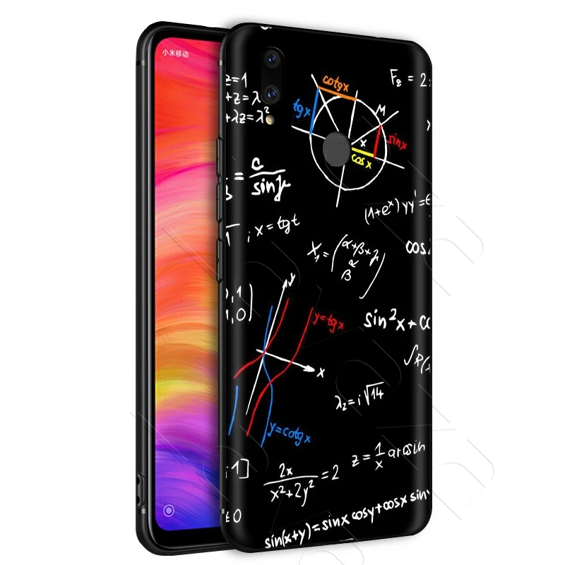 Лаваза формулы Math Formul Математика чехол для Xiaomi Redmi Note 4A 4X 5 5A 6 6A 7 S2 Pro Go Prime Plus |