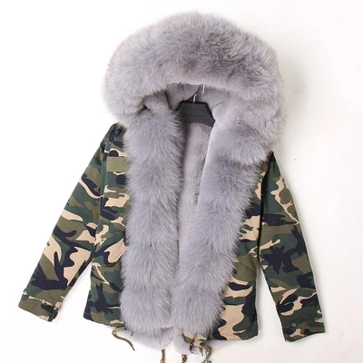 OFTBUY зимняя женская куртка из натурального меха, парка с воротником из натурального Лисьего меха, розовая короткая куртка с подкладкой из искусственного меха, модная уличная одежда