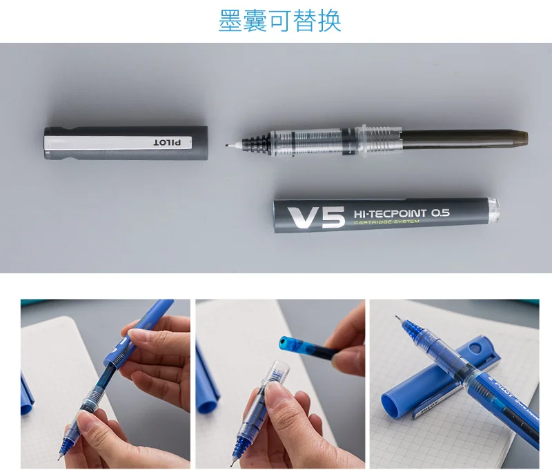 Японский пилот гелевая ручка V5 обновленная версия BX-V5 подписная гелевая ручка 0,5 мм роликовая ручка кавайные канцелярские принадлежности 1 шт