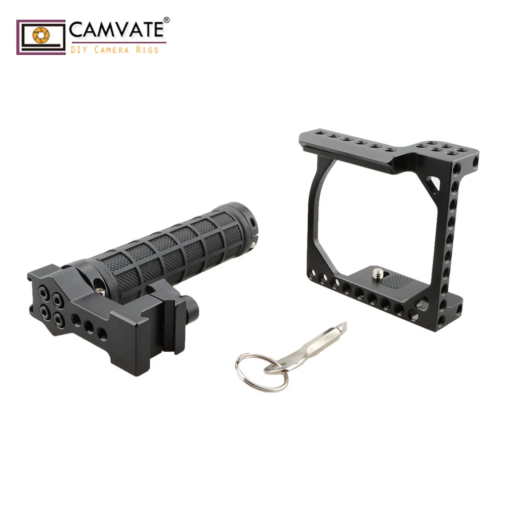 Камера CAMVATE с быстросъемной верхней ручкой направляющими NATO и креплением