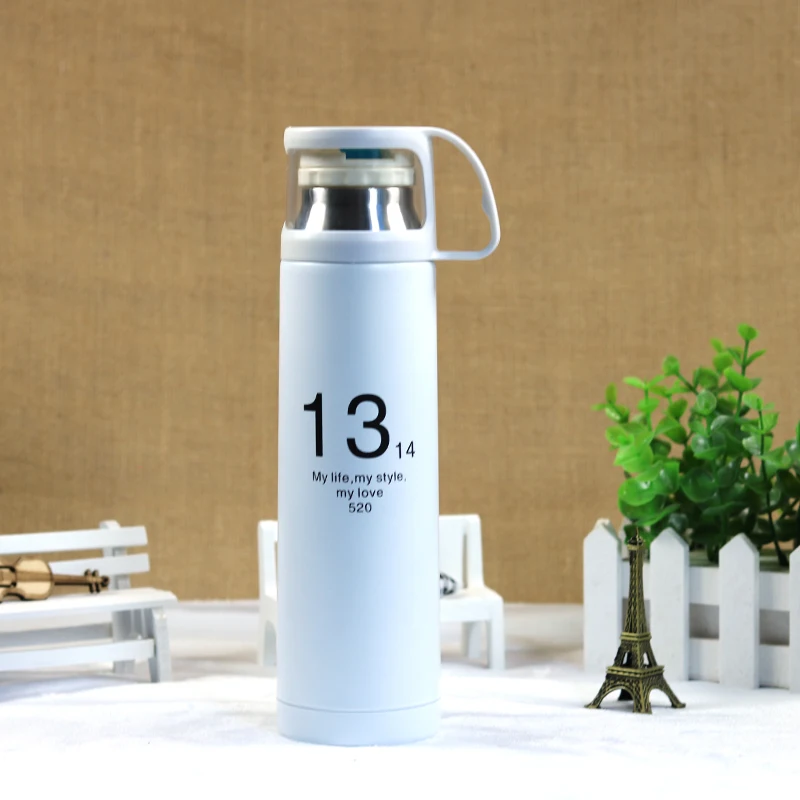 Термос для воды чашка гаррафа 500 мл|thermos bottle stainless steel|bottle messagethermo pro |