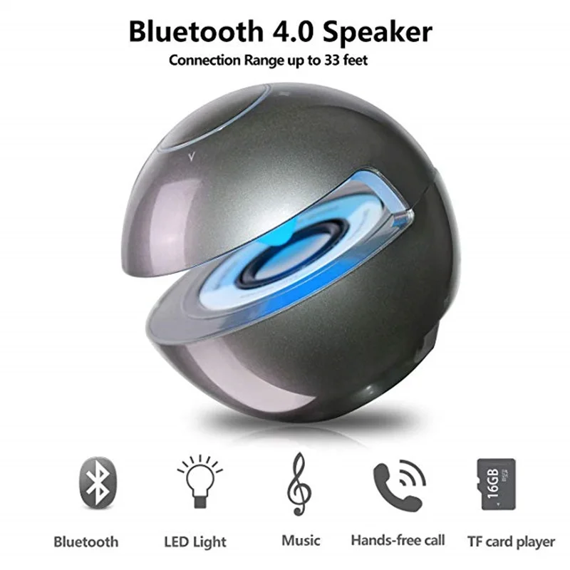 FELYBY BT118 сенсорная bluetooth-колонка карта Портативная колонка с сабвуфером |