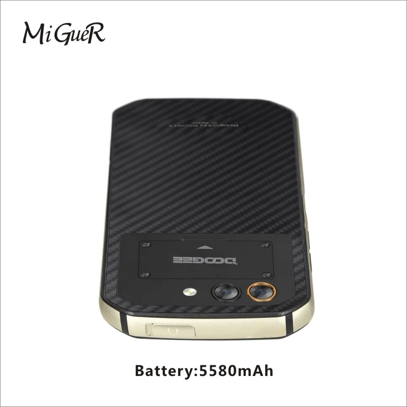 DOOGEE S30 IP68 водонепроницаемый мобильный телефон 5580 мАч 8 0 МП 2 Гб ОЗУ 16 ПЗУ 5 &quotHD Android 7