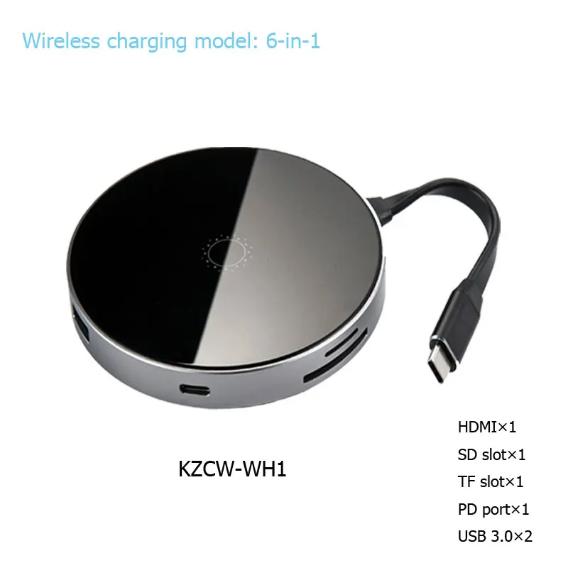 Новый высококлассный стеклянный внешний usb концентратор для PD Multi