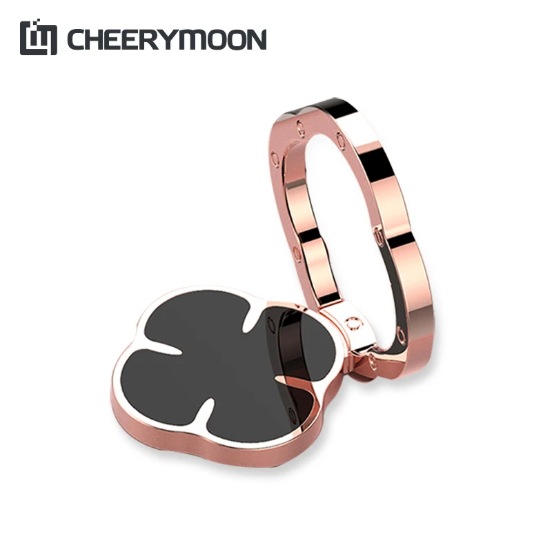 CHEERYMOON Lucky кольцо с клевером держатель сильная Адсорбция Универсальный мобильный
