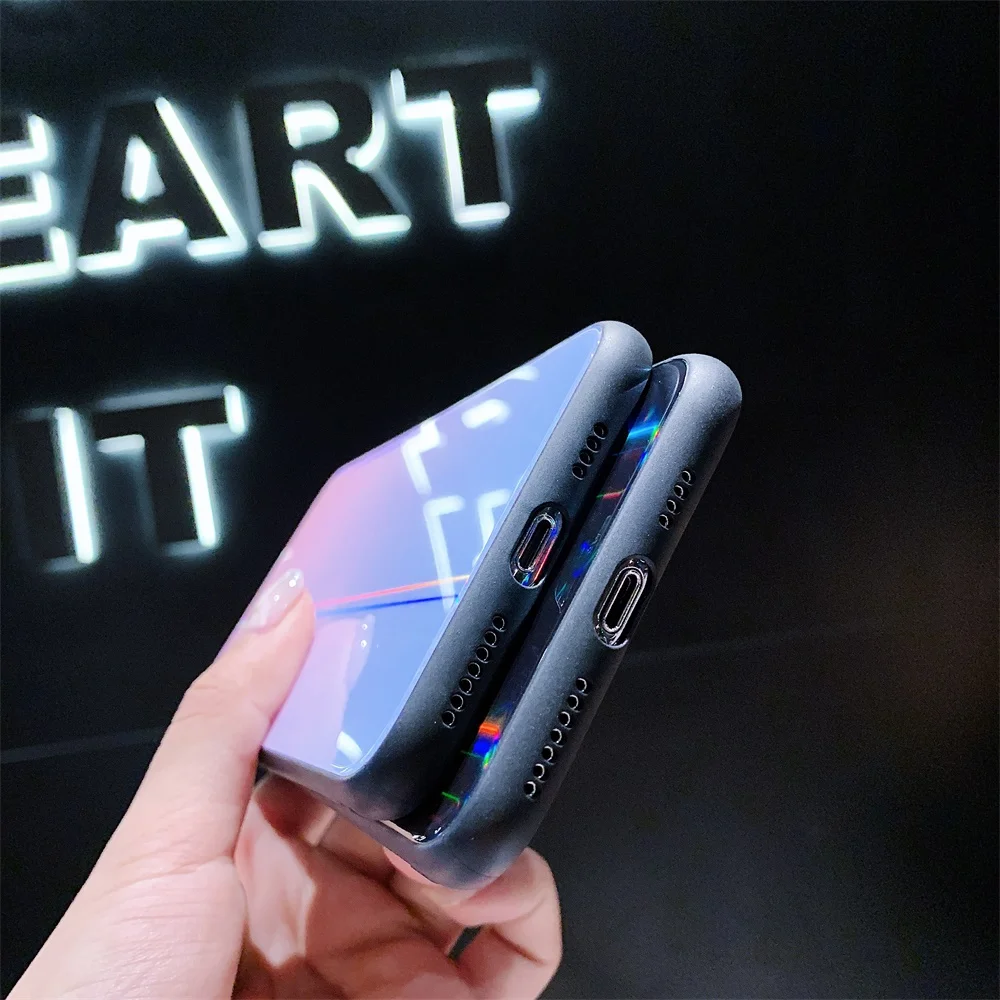 Для Xiaomi Redmi Note 7 Чехол для мобильного телефона чехлы холодный закаленное Стекло