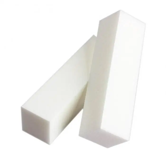 12 Pcs White Sanding Sponge Nail File Buffer Block for UV Gel Nail Polish DIY Nail Art Manicure PedicureNail Buffers NShopping