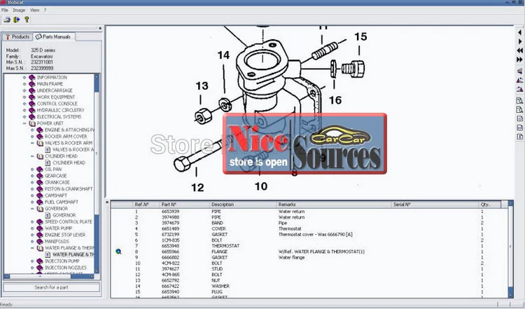 Каталоги запчастей Bobcat |