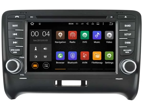 Android 9 0 автомобильный аудио dvd плеер для AUDI TT 2006 2014 gps автомобильное мультимедийное