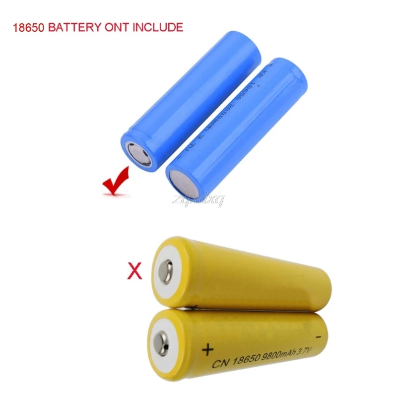 QC3.0 7x18650 зарядное устройство для сотового телефона двойной USB Тип C |