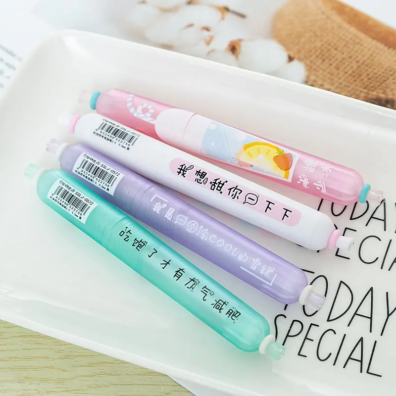24 шт. kawaii ручка партия милые колбасные гелевые ручки для школы студентов офиса Дети подарок стационарные устройства boligrafo оптом