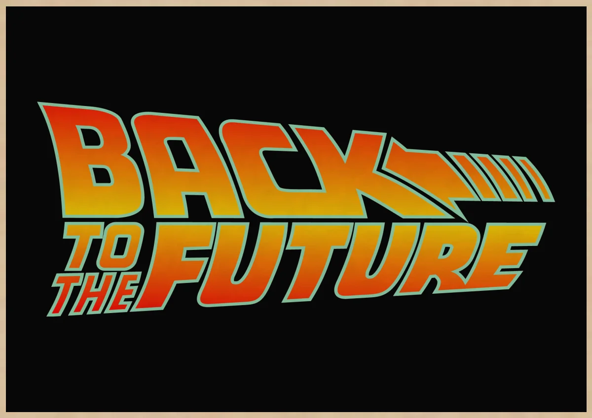 Back to The Future Плакаты Sci fi агитационных ретро крафт плёнки плакат декоративный DIY
