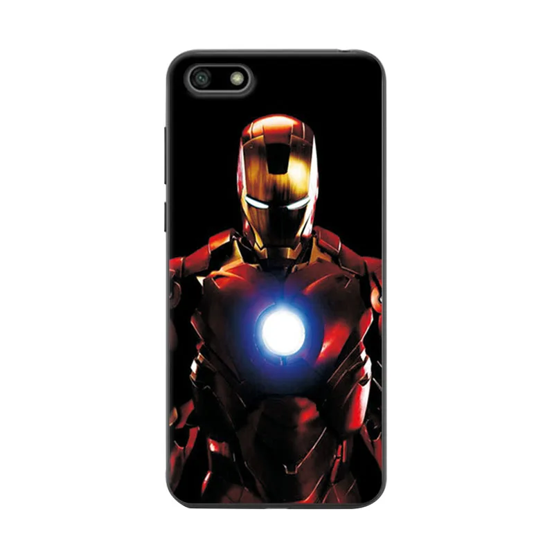 Captain America Phone Case For Huawei Honor 7A 5.45'' Ample Soft Silicone Cover DUA-L22 Russian Coque Capa |
