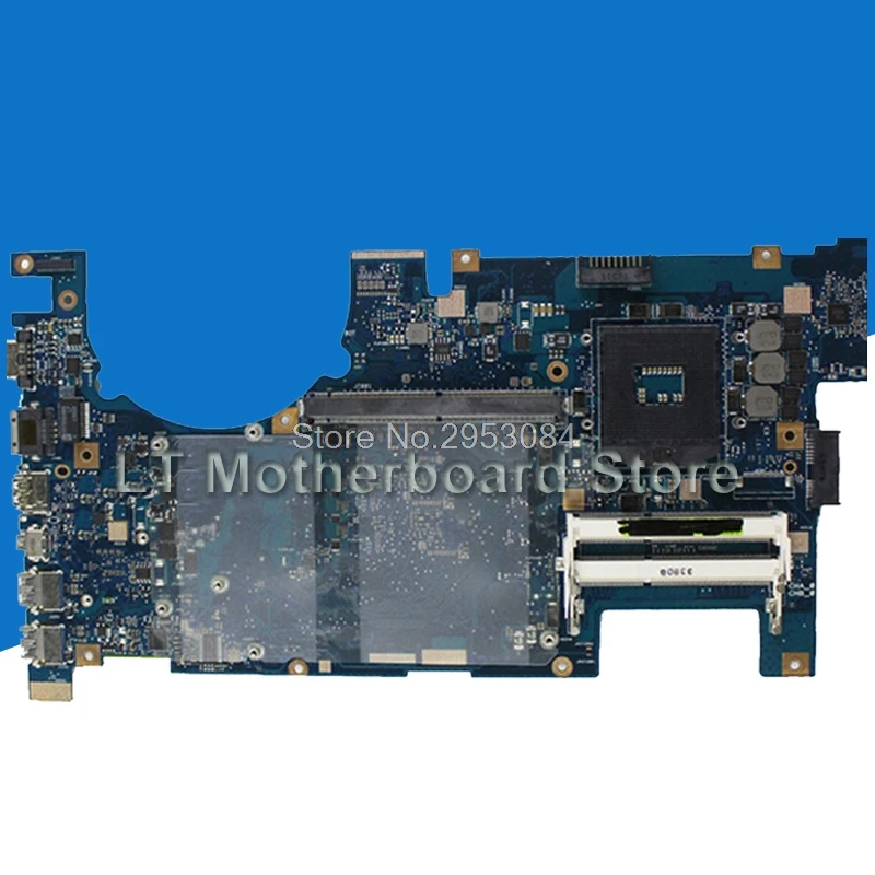Отправка платы + G75VX материнская плата REV2.0 3D разъем PGA989 для For Asus G75V ноутбука