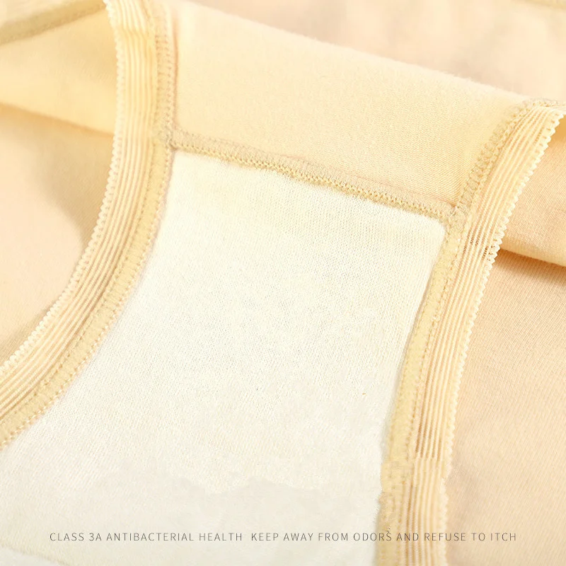 Антибактериальное шелковое нижнее белье для женщин 3 А комфортные хлопковые