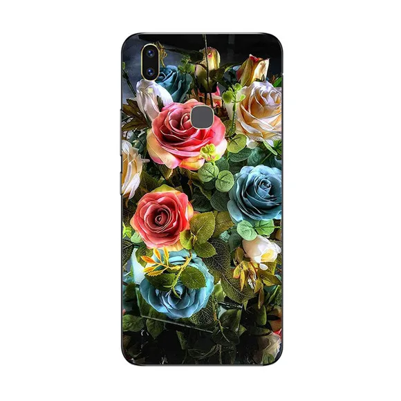 D чехол для телефона Vivo V9 чехол силиконовый чехол для Vivo V9 Молодежная задняя крышка мягкий TPU для Vivo Y85 Coque 6,3 ''VIVOV9 VIVOY85 - Цвет: 4