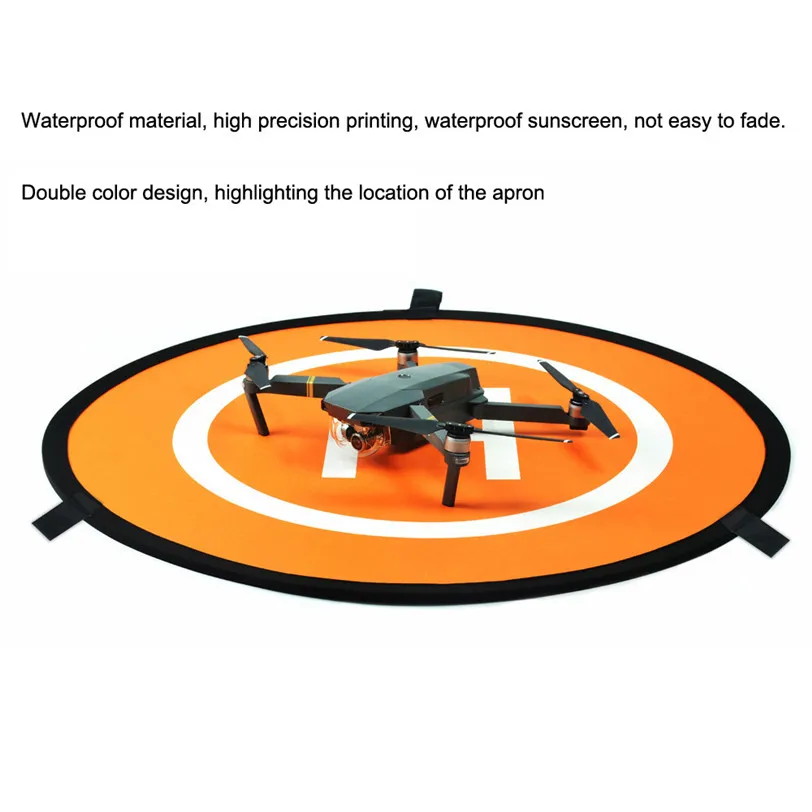 Мини 750 мм быстроскладывающийся посадочный коврик фартук для DJI Mavic phantom 3 4 inspire 1 Jul3
