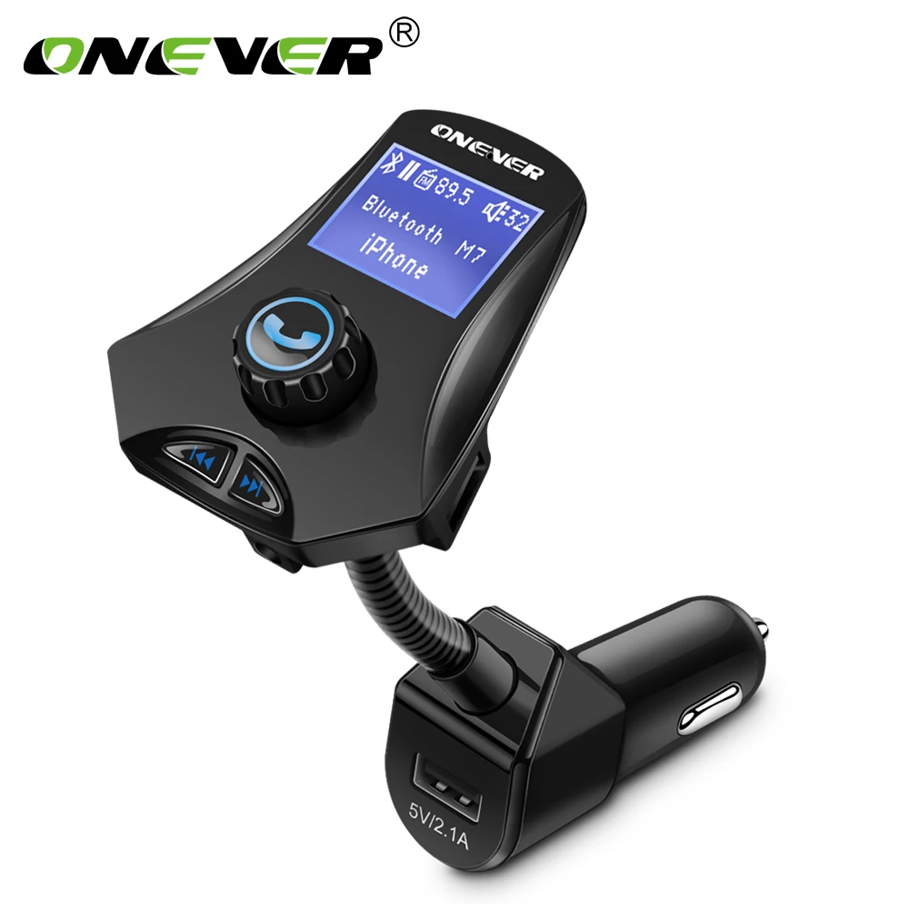 Bluetooth fm передатчик громкой Car Kit Mp3 плеер модулятор 2.1A три USB Автомобильное