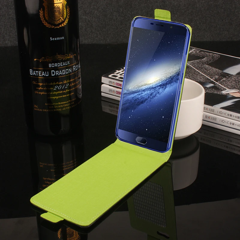 HongBaiwei для Elephone S7 чехол телефона Однотонная одежда вверх-вниз Открыть