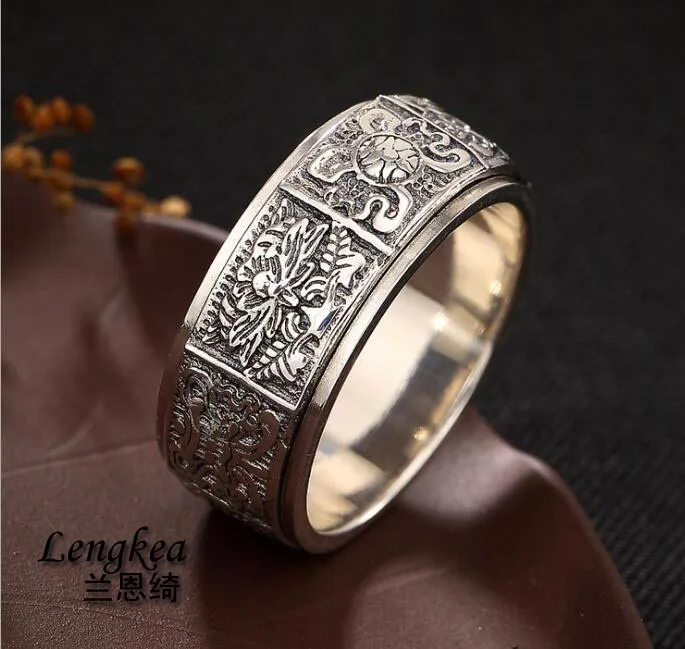 Мужские кольца Lengkea jewery кольцо из настоящего стерлингового серебра 925 пробы
