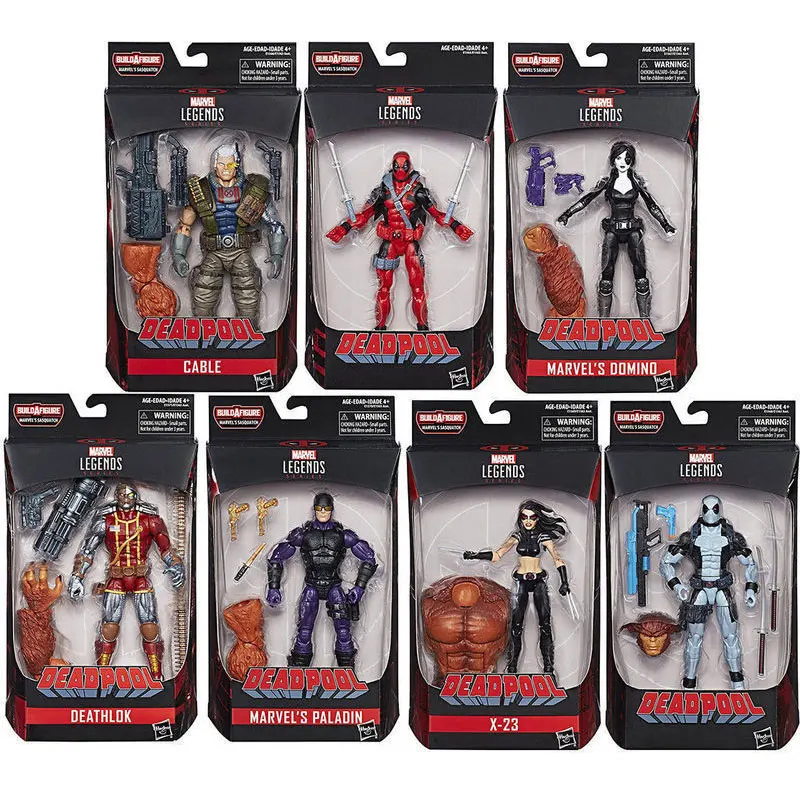 Hasbro Супергерои Marvel, персонаж Марвел, легенды Марвел, 6 дюймов, Dead Poll, Паладин, домино, кукла, коллекционные игрушки