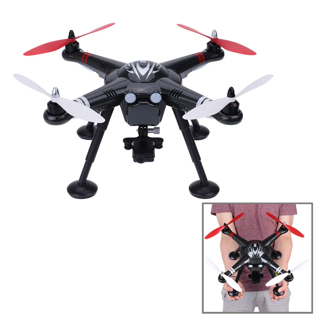Новинка 2017 года Радиоуправляемый Дрон X380 B 2 4 г gps Gimbal Антенна 1080 P HD Спорт Камера 6