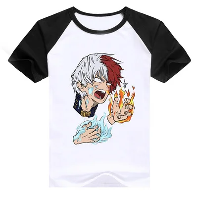 Type 12 Boku No Hero Academy химико Тога Todoroki Shoto izku Косплей Костюм японского аниме мой герой Academy 3D принт мультфильм футболка - Цвет: Type 12