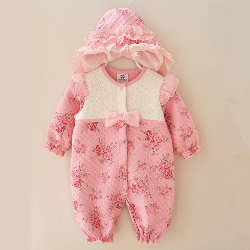 Детская одежда для новорожденных девочек 0 3 месяцев Торжественные комбинезоны