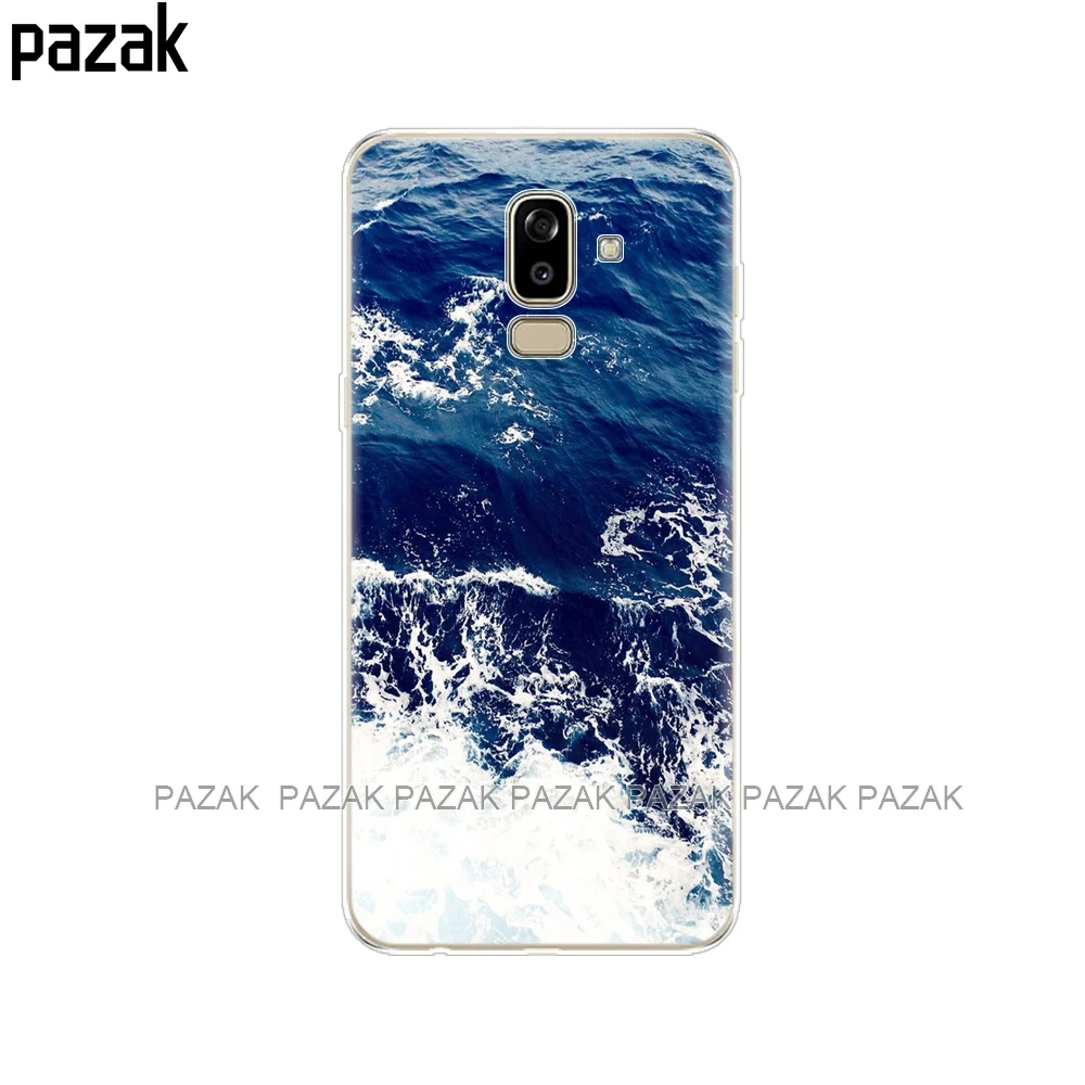 61370 Силиконовый чехол для samsung Galaxy J8 чехол для телефона задняя крышка для samsung Galaxy J8 j810 Funda для samsung J8 coque - Цвет: 61370
