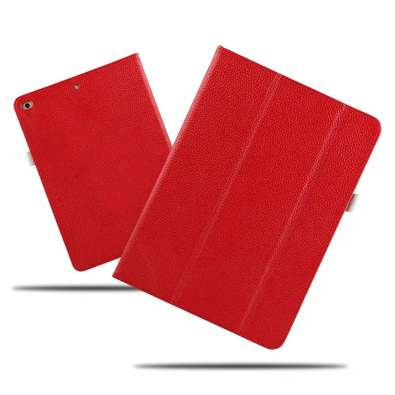 Чехол из воловьей кожи для iPad 9.7 дюймов Pattern список защитную обложку Smart Cover протектор Пояса из натуральной кожи Планшеты для iPad с рукавами 9.7