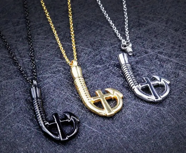 Выберите цвет из нержавеющей стали крест рыба крючок ожерелье памятная Кремация