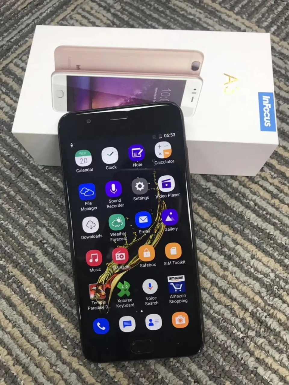 Infocus A3 мобильный телефон 5,2 дюймов MT6737W четырехъядерный 2 Гб ОЗУ 16 Гб ПЗУ 13,0 камера 3050 мАч Android 7,0 4G TDD-LTE смартфон